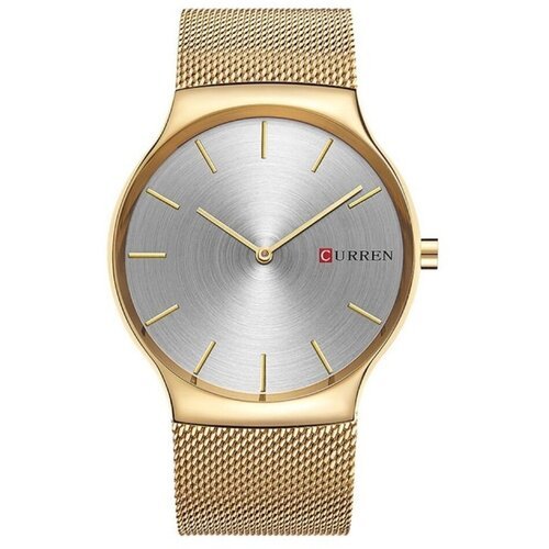 Купить Наручные часы CURREN, золотой
<ul><li>Мужские наручные часы на браслете –сетка (...