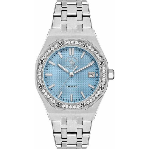 Купить Наручные часы SANTA BARBARA POLO & RACQUET CLUB, серебряный, серый
Женские часы....