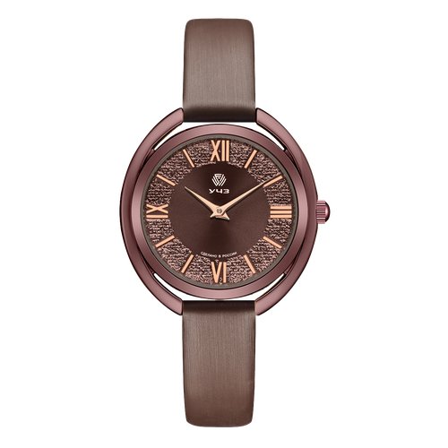 Купить Наручные часы УЧЗ 3022L-8, коричневый
Наручные кварцевые женские часы производст...
