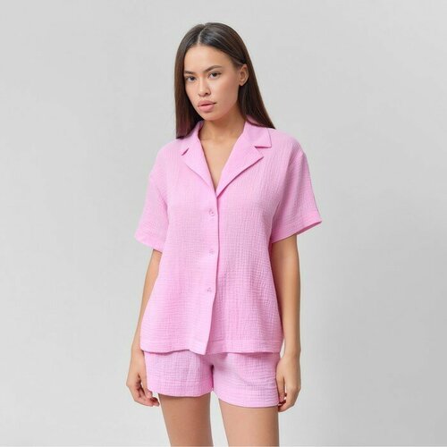Купить Пижама , размер 48, розовый
Модная домашняя одежда важна для женщин любого возра...