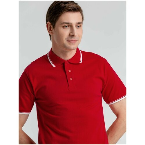 Купить Поло Sol's, размер 44, красный
Рубашка-поло - обязательный элемент мужского гард...