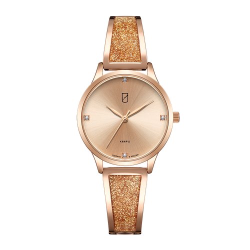 Купить Наручные часы УЧЗ 3025B-7, золотой
Наручные кварцевые женские часы производства...