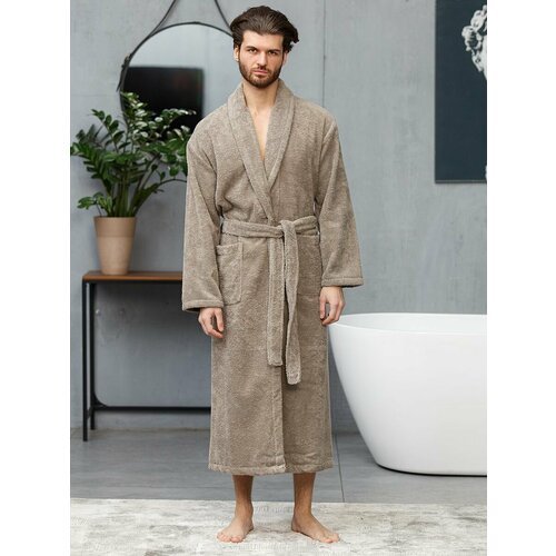 Купить Халат LIDER TEKSTIL, размер 5XL, бежевый
Представляем вам махровый халат бренда-...