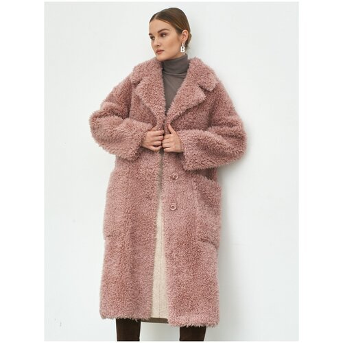Купить Шуба silverfox, размер 50, розовый
Элегантное пальто из инновационного брендовог...