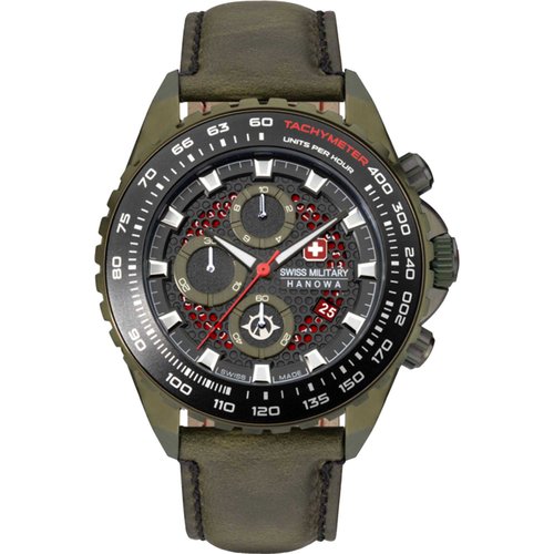 Купить Наручные часы Swiss Military Hanowa Mission SMWGC2102290, черный, зеленый
Оригин...