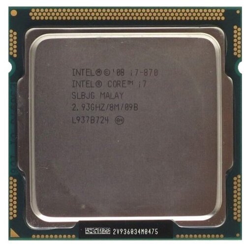 Купить Процессор Intel Core i7-870 Lynnfield LGA1156, 4 x 2933 МГц, OEM
Вертикальный се...