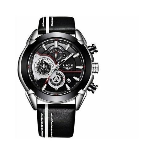 Купить Наручные часы LIGE, серебряный
Диаметр шкалы:<br><br>45мм<br><br>Форма корпуса:<...