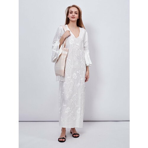 Купить Сарафан размер 42, белый
Платье из льна Bettibi RU 48 / EU 42 / L. Цвет: белый....