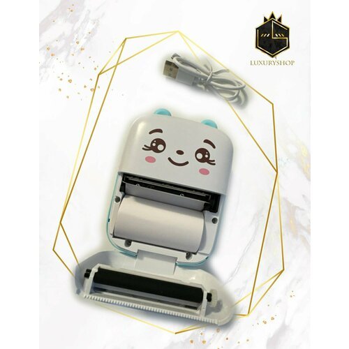 Купить Детский мини-принтер для телефона с бумагой в комплекте
Детский мини-принтер для...