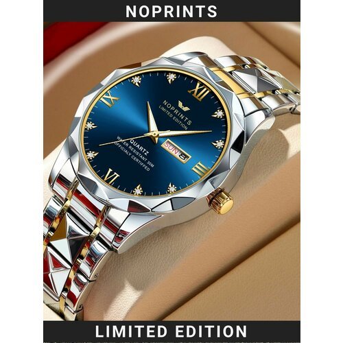 Купить Наручные часы NOPRINTS, серебряный, синий
NOPRINTS NPV15 – это стильные наручные...