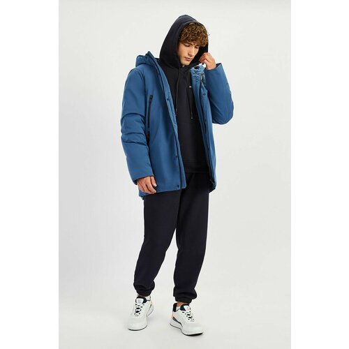 Купить Пуховик Baon, размер 54, синий
Мужская зимняя куртка утеплена 100% натуральным у...