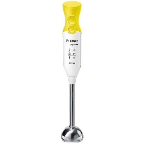 Купить Блендер Bosch MSM 66110Y White-Yellow
Блендер Bosch MSM 66110 Y имеет ножку из в...