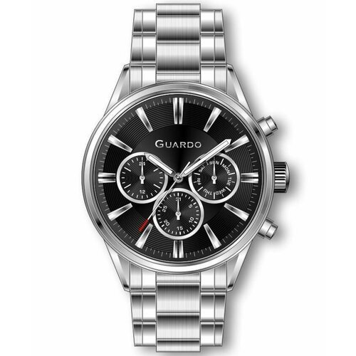 Купить Наручные часы Guardo 12707-1, черный, серебряный
Часы Guardo 012707-1 бренда Gua...