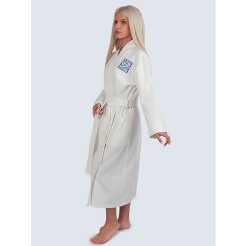 Купить Халат VALENOK, размер 46/52, белый
Женский халат из вафельного полотна с фирменн...