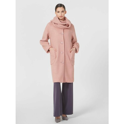 Купить Пальто Lo, размер 46, розовый
Пальто однобортное прямое. Пальто прямого силуэта,...