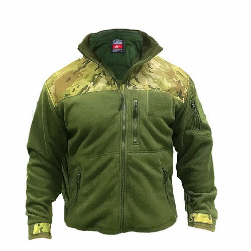 Купить Тактическая флисовая куртка 1399 7.26 Gear Olive Green/ Multicam XXXL
Тактическа...