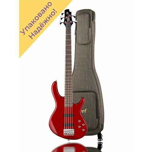 Купить Action-Bass-V-Plus-WBAG-TR Бас-гитара 5-струнная, красная,
Каждая гитара перед о...