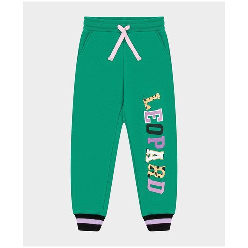 Купить Джоггеры Button Blue, размер 110, зеленый
Спортивные брюки из флиса – универсаль...