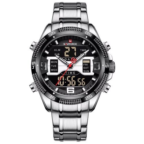 Купить Наручные часы Naviforce, серебряный
Массивные часы Naviforce NF9201 подходят для...