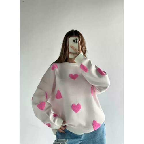 Купить Свитер, размер 40-48, розовый
Свитер "Сердце" - стильный и модный выбор для женщ...