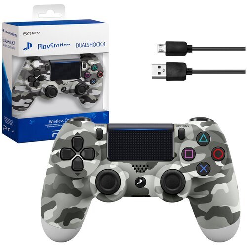Купить Джойстик для PS4 беспроводной беспроводной хаки серый
Беспроводной джойстик для...
