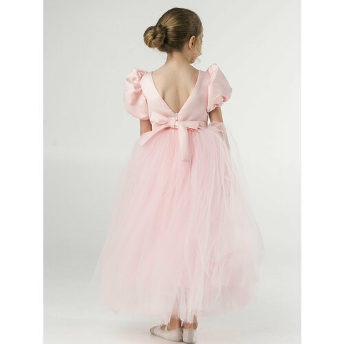 Купить Платье KROLLY, размер 122-128, розовый
Нарядное платье для девочки в пол от росс...