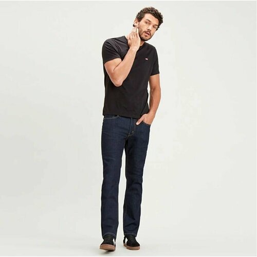 Купить Джинсы Levi's, размер W34/L32, синий
Классические джинсы прямого кроя. Джинсы Le...