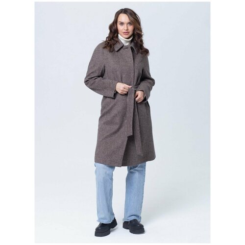 Купить Пальто КАЛЯЕВ, размер 44, коричневый
Беспроигрышным вариантом весенней верхней о...