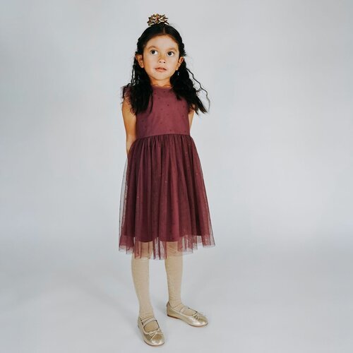 Купить Платье Staccato, размер 116/122, бордовый
Нарядное платье для маленьких принцесс...