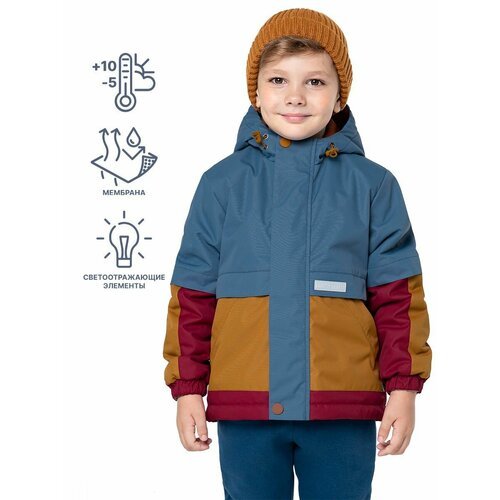 Купить Куртка NIKASTYLE 4м2724, размер 116-60, синий
Куртка демисезонная для мальчика....