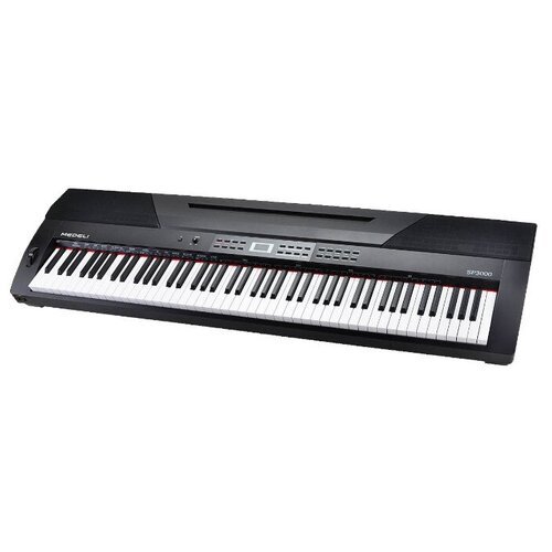 Купить Пианино цифровое Medeli SP3000
MEDELI SP3000 цифровое фортепиано, 88 клавиш, мол...