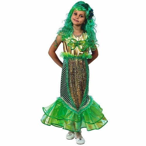 Купить Карнавальный костюм для девочки "Русалочка" размер 116- 60
Карнавальный костюм д...