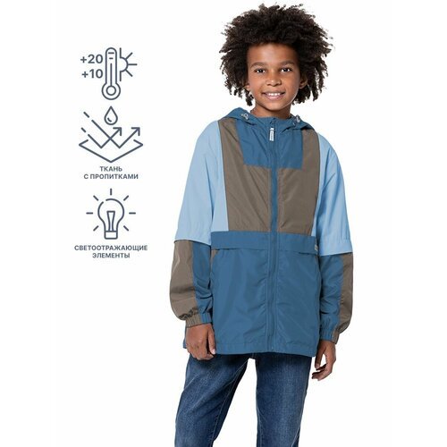 Купить Куртка NIKASTYLE 4л4924, размер 170-84, голубой
Ветровка демисезонная для мальчи...