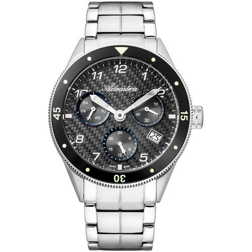 Купить Наручные часы Adriatica Premiere, серебряный, серый
Adriatica- это швейцарский б...