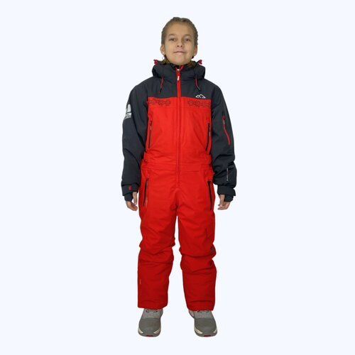 Купить Комбинезон Snow Headquarter размер 152, черный, красный
Детский горнолыжный комб...
