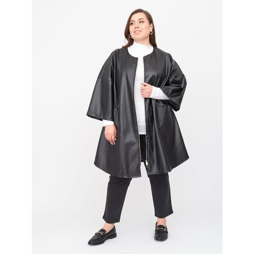 Купить Пальто ZORY, размер 60/62, черный
Женское пальто больших размеров — идеальное ре...