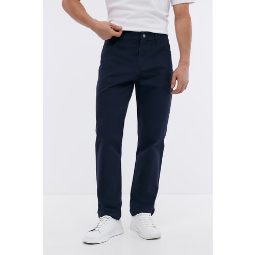 Купить Брюки Baon B7924005, размер XL, синий
Однотонные мужские брюки - базовая классик...