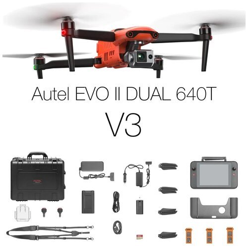 Купить Квадрокоптер Autel Robotics EVO II Dual 640T V3
Квадрокоптер EVO II Dual 640T V3...