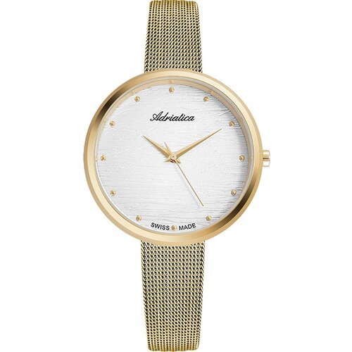 Купить Наручные часы Adriatica Milano, белый, золотой
Кварцевые часы, женские. Материал...