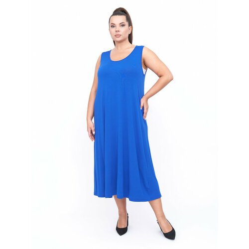 Купить Сарафан Artessa, размер 56-58, синий
Платье-сарафан большого размера. Платье под...