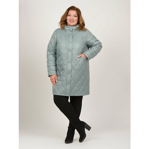 Купить Куртка Karmelstyle, размер 52, зеленый
Женское демисезонное пальто Karmelstyle в...