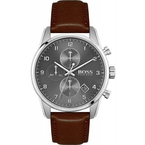 Купить Наручные часы BOSS, коричневый
12-ти часовой формат времени, Мировое время, Хрон...