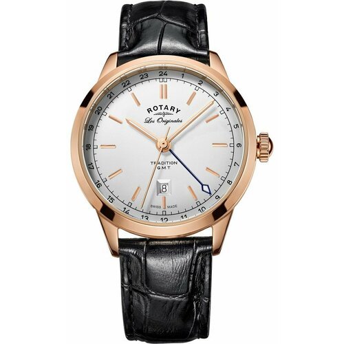 Купить Наручные часы ROTARY, белый
Классические часы серии Les Originales оснащены швей...