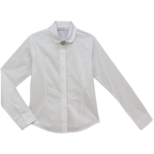 Купить Школьная блуза BADI JUNIOR, размер 128, белый
Текстильная блузка для девочки. <b...