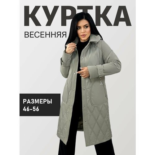 Купить Ветровка Diffberd, размер 56, серый
Куртка женская весенняя, новая коллекция вес...