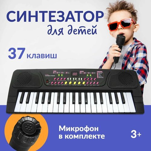Купить Синтезатор детский FAIRYMARY Пианино с микрофоном
Детский музыкальный синтезатор...