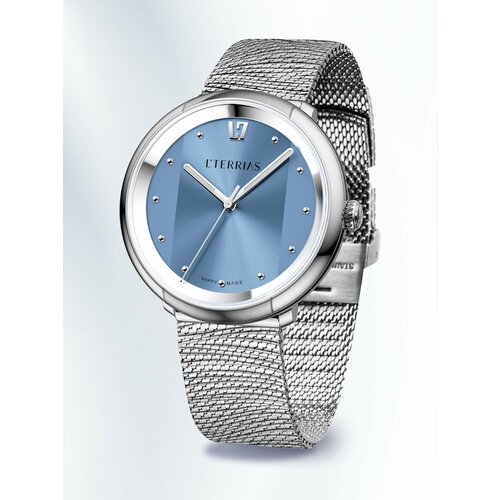 Купить Наручные часы L'TERRIAS, серебряный, голубой
Наручные часы коллекции L'Story име...