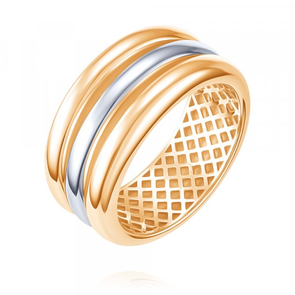 Купить Кольцо
Кольцо из красного золота 585 пробы Стильное и модное кольцо сочетает в с...
