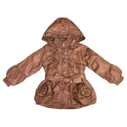 Купить Куртка, размер 122, коричневый
Куртка для девочки демисезонная на подкладе из фл...