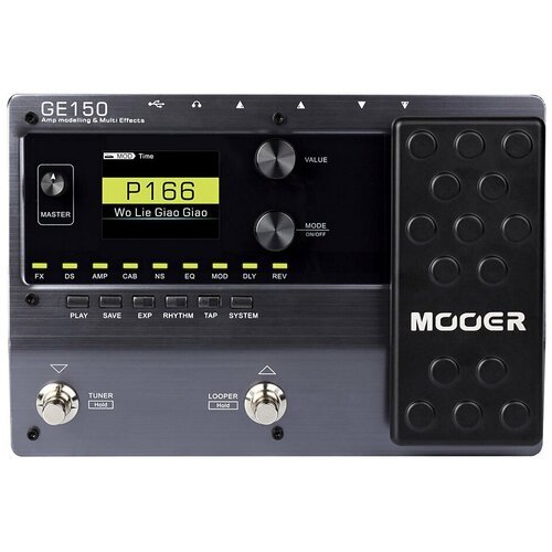 Купить Гитарный процессор эффектов с педалью экспрессии Mooer GE150
Mooer GE150 – младш...
